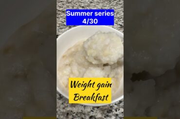 #babyfood Weight gain healthy breakfast for babies/breakfast recipes for babies