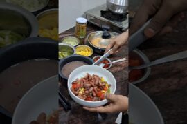 Healthy salad bowl recipe for gym lovers | California burrito #salad #shorts #ytshorts #dailyvlog