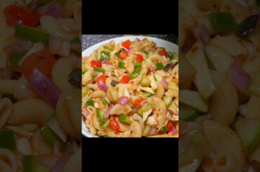 Delicious and healthy macaroni salad | Pasta salad recipe by Misbah’s kitchen #trending