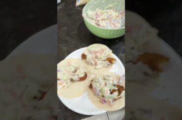 #healthydinner #healthydinnerideas #lentdinner #fishtacos #healthycoleslaw