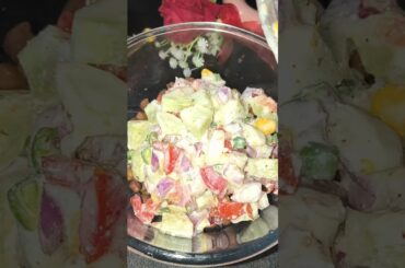 curd salad recipel weight loss salad recipe I#asmrcooking #viral #healthy#protein