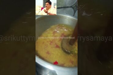 venkatesh bhat style | moongdhal Tovve 10 minutes recipe @srikuttymunipondicherrysamayal
