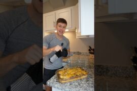 Taco Breakfast Casserole High Protein Meal Prep Recipe #shorts