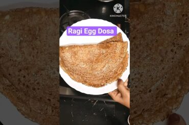 Ragi Dosa & Ragi Egg Dosa healthybreakfast#healthybreakfastrecipe #ragirecipes#ragidosarecipe #ragi