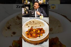 Healthy way cooking by Dr.Bimal Chhajer | zero oil cooking | zero oil paneer recipe | no oil recipes