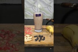 summer special healthy pomegranate Banana smoothie recipe in tamil #Shorts