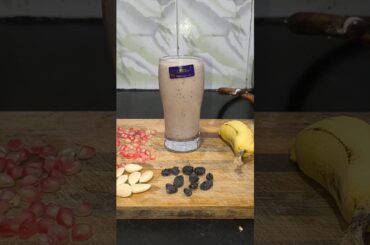 summer special healthy pomegranate Banana smoothie recipe in tamil #Shorts