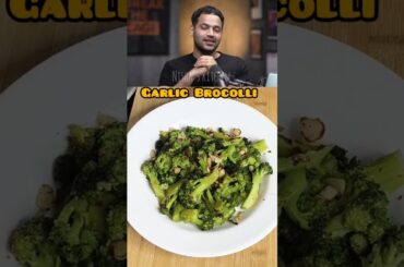 Garlic brocolli by Dr tarang krishna #healthy #broccoli #healthychoices #drtarangkrishna #rajshamani