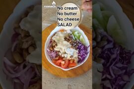 salad | diet recipes | healthy salad | creamy salad | dressing recipe | weight loss salad