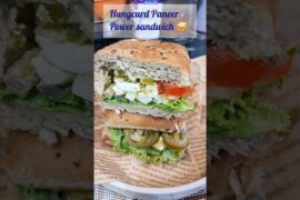 Ultimate Chatpata Paneer Sandwich | Creamy Hung Curd & Green Chutney Sandwich #shorts #shortsfeed