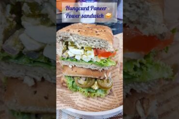 Ultimate Chatpata Paneer Sandwich | Creamy Hung Curd & Green Chutney Sandwich #shorts #shortsfeed