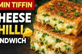 5 Minutes Cheese Chilli Sandwich | Kids Lunchbox Ideas | Tiffin Recipes | Breakfast Recipe |