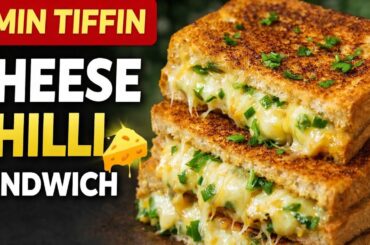 5 Minutes Cheese Chilli Sandwich | Kids Lunchbox Ideas | Tiffin Recipes | Breakfast Recipe |