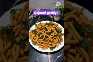 1Hot snacks recipe gujarati gathiya #cooking #snacks #gujaratifoodrecipes #srkskitchen