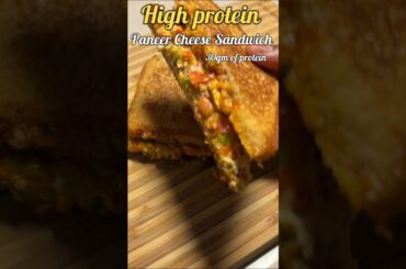 Gym freak High Protein paneer cheese Sandwich jisme hai pure 30gm protein @Yashspicelab11