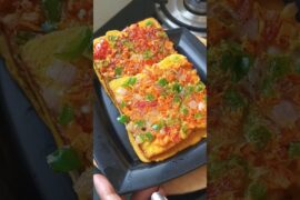 Bread Pudla | Breakfast Recipe #shorts #healthy #pudla