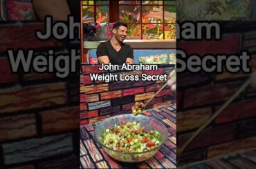 John Abraham Suggests This Healthy Chana Chaat for Weight Loss #johnabraham #chanachaat