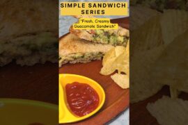 "If you have avocado, make THIS!" #avocadosandwich #guacamole #easyrecipe #sandwichrecipe #shorts