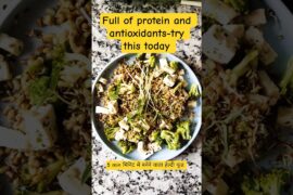 "High Protein Breakfast Recipe for Weight Loss & Muscle Gain"#shortsfeed