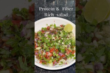 Protein and Fiber Rich Salad | Chana Salad  Healthy Salad #chanasalad #salad #shorts