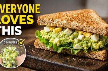 Avocado Egg Sandwich Recipe Everyone Loves This
