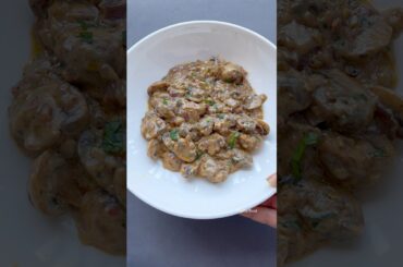 Garlic mushroom recipe | creamy garlic mushroom | easy mushroom recipe #mushroomrecipe #easyrecipe