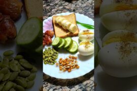 2 Days healthy & high. protein breakfast ideas #shorts