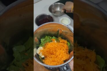 Vegetable smoothie #healthy #simple# enjoy your green boost@sougandhika dairies