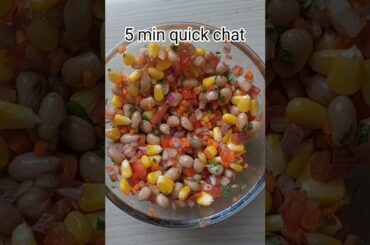 Healthy Peanut Sweetcorn Chat | Easy Evening Snack #food #shorts #viral #trending #recipe #vasrvlogs