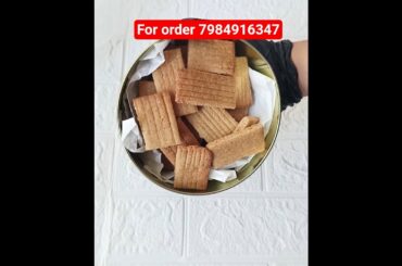 Healthy Multigrain Biscuits Recipe | Crispy Eggless Bakery Style Biscuits | Bake N More by Kinjal