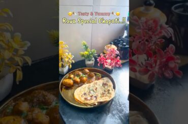 Suji chapati #recipe #chapati #sujichilla #shorts #roti #sujirecipe #chapatirecipes