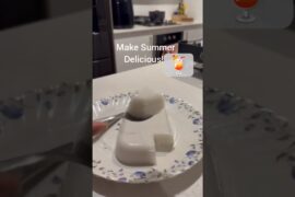 Turn Boring Summer into Fun with This Healthy Recipe! #shortsfeed #food #summerdrink #easyrecipe