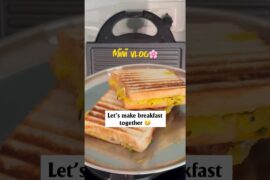 Healthy & Filling Breakfast Idea | Easy Sandwich Recipe #shorts