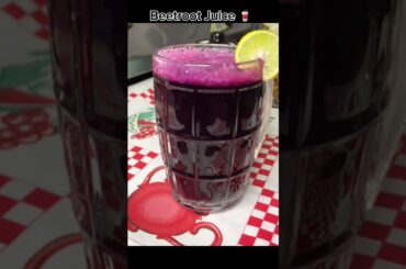 Beetroot Juice recipi#skinglow#guthealth#Healthy breakfast#shorts