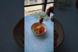 High Protein Achari Soya Chunk Salad| #highprotein #soyachunks #healthysalad #weightlossrecipes