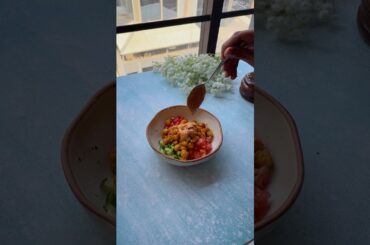 High Protein Achari Soya Chunk Salad| #highprotein #soyachunks #healthysalad #weightlossrecipes