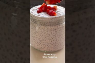 CHIA PUDDING  for Weight Loss | Healthy Dessert #shorts #weightloss #chiaseeds