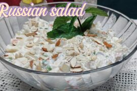 Russian salad recipe by yumskitchen| creamy and delicious recipe Healthy salad recipe