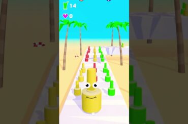 I Made a Juice Run Gaming Merge Puzzle Game! #shorts