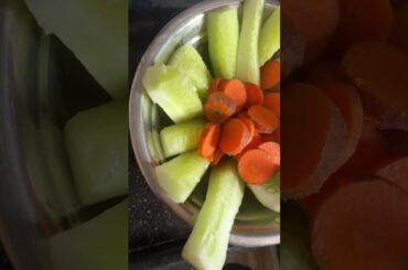 Morning healthy food #food #trending #morning #carrot #keera #water #ai # #emotinal #foodie #telugu