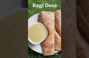 Ragi Dosa Recipe | Healthy Millet Breakfast #shorts #ragidosa #recipe #foodshorts