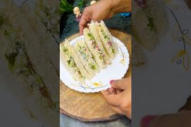 This Creamy Cashew-Curd Vegetable Sandwich by Chef Ravi Michael #shorts #viral #recipe #sandwich