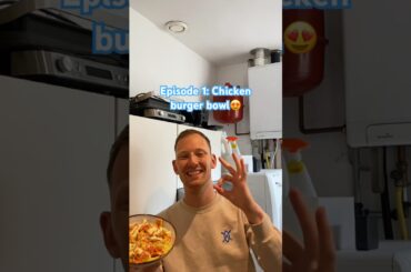 Episode 1: Chicken burger bowl #bowls #healthyrecipes #easyrecipes #studentfood #sandernutrition