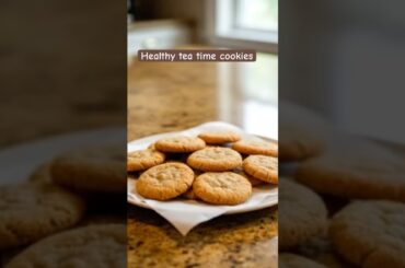 Healthy cookies that taste perfect with Tea! #almondflour  #cookies #chocolatechipcookiesalm