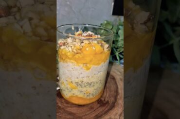 My 5-Minute Morning Ritual (Mango Edition)#weightloss #mangochiapudding