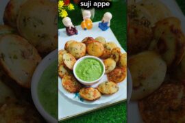 Trending recipe of Healthy Sooji Appe #shorts #recipe #healthy #sooji #viral #appe #fyp