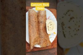 Calcium Rich Healthy Breakfast Ragi Dosa #youtubeshorts #ytshorts