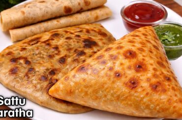 Summer Easy Recipes | Sattu ka Paratha | Healthy Breakfast Ideas | Healthy Veg Breakfast Recipes