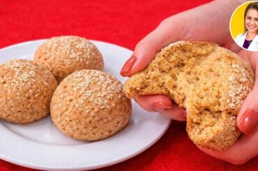 Delicious Onion Bread! HIGH FIBER, No Gluten, No Dairy, No Egg - Quick and Easy