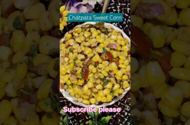 Chatpata Sweet Corn #food #recipe#cooking #viral #shorts #ytshorts #ytserch #india #kitchen #foodie